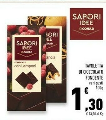 Conad Superstore Cioccolato offerta