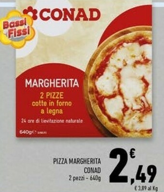 Conad Superstore Pizza surgelata offerta