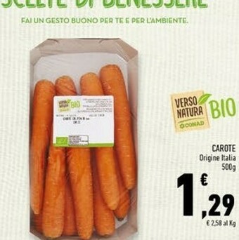 Conad Superstore Carote offerta