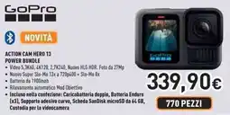 Unieuro ACTION CAM HERO 13 POWER BUNDLE offerta
