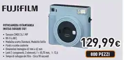 Unieuro FUJIFILM FOTOCAMERA ISTANTANEA INSTAX SQUARE SQ1 offerta