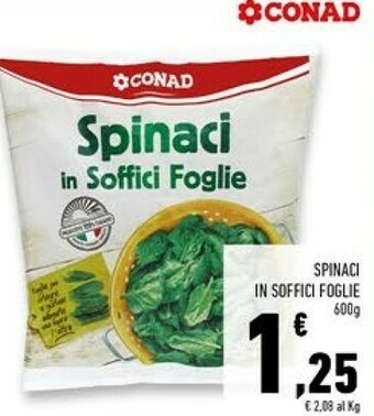 Conad Superstore Spinaci offerta