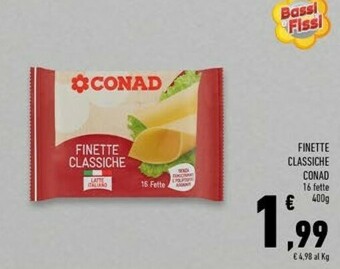 Conad Superstore Sottilette offerta