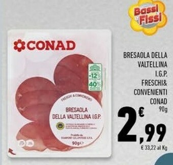 Conad Superstore Bresaola offerta