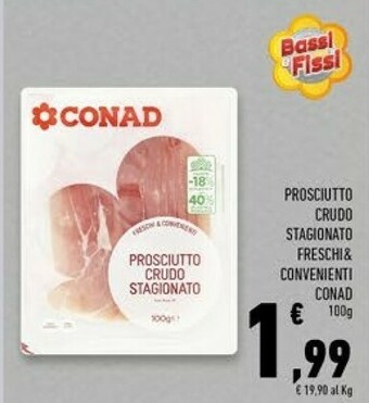 Conad Superstore Prosciutto crudo offerta