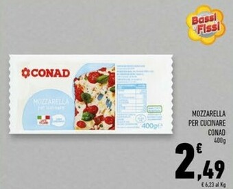 Conad Superstore Mozzarella offerta