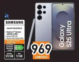 Unieuro SAMSUNG GALAXY S25 ULTRA 5G offerta