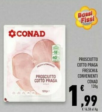 Conad Superstore Prosciutto cotto offerta