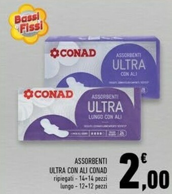 Conad Superstore Assorbenti offerta