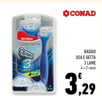 Conad Superstore Rasoio offerta