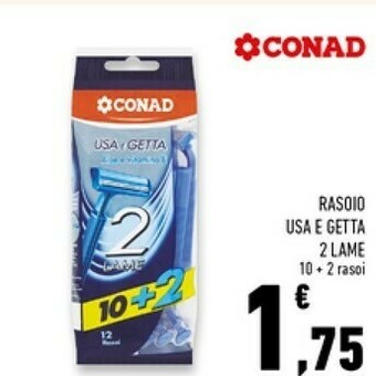 Conad Superstore Rasoio offerta