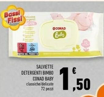 Conad Superstore Salviettine offerta