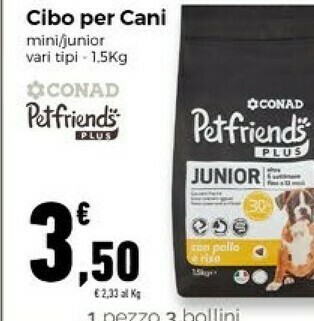 Conad Superstore Cibo per cani offerta