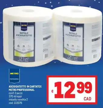 Metro Asciugatutto in cartatex METRO PROFESSIONAL offerta