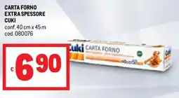 Metro Carta forno extra spessore CUKI offerta