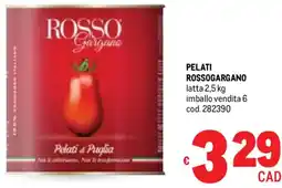 Metro Pelati ROSSOGARGANO offerta