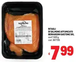 Metro Ritagli di salmone affumicato bernardini gastone SRL offerta