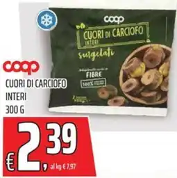 Coop Coop cuori di carciofo interi offerta