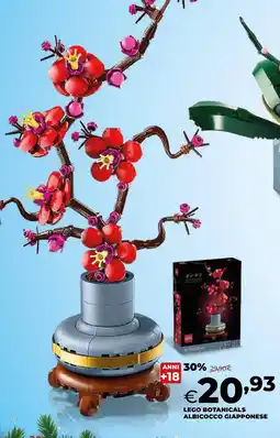 Ipercoop Lego botanicals albicocco giapponese offerta