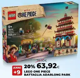 Ipercoop Lego one piece battaglia adarlong park offerta
