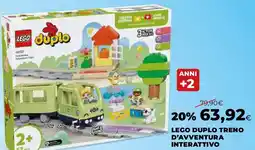 Ipercoop Lego duplo treno d'avventura interattivo offerta