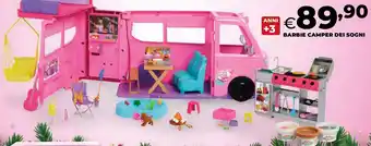 Barbie camper dei sogni