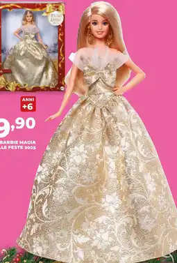 Ipercoop Barbie magia delle feste 2025 offerta