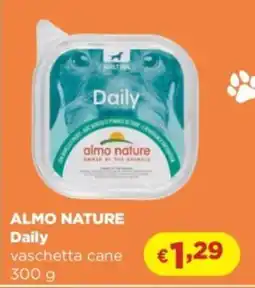 Acqua & Sapone ALMO NATURE Daily vaschetta cane offerta