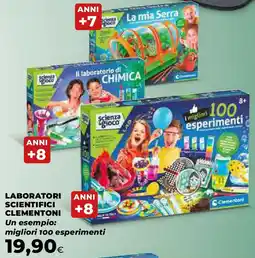 Ipercoop Laboratori scientifici clementoni offerta