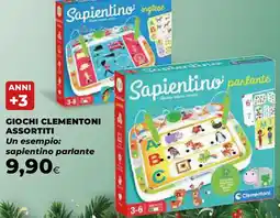 Ipercoop Giochi clementoni offerta