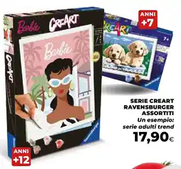 Ipercoop Serie creart ravensburger offerta