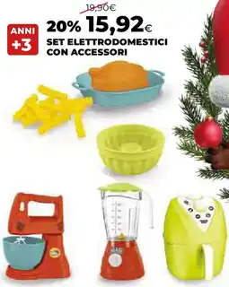 Ipercoop Set elettrodomestici con accessori offerta