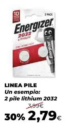 Ipercoop Linea pile offerta