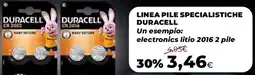 Ipercoop Linea pile specialistiche duracell offerta