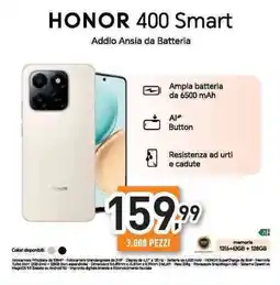 Unieuro HONOR 400 Smart offerta