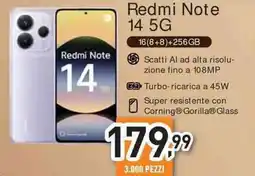 Unieuro Redmi Note 14 5G offerta