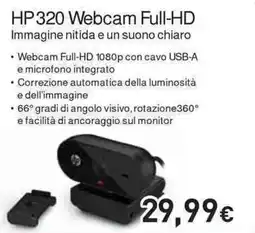 Unieuro HP 320 Webcam Full-HD offerta
