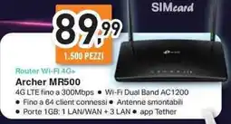 Unieuro tp-link Archer MR500 offerta