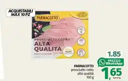 Pam PARMACOTTO prosciutto cotto alta qualità offerta