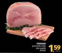 Pam FERRARINI prosciutto cotto alta qualità offerta