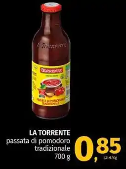 Pam LA TORRENTE passata di pomodoro tradizionale offerta
