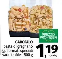 Pam GAROFALO pasta di gragnano igp formati speciali offerta