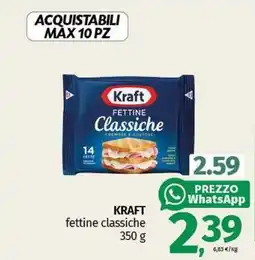 Pam KRAFT fettine classiche offerta