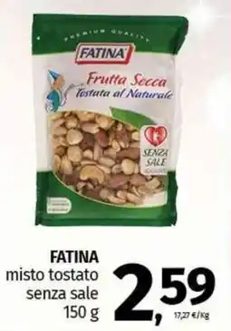 Pam FATINA misto tostato senza sale offerta