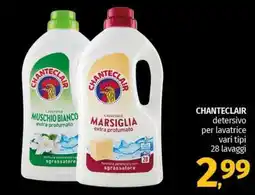 Pam CHANTECLAIR detersivo per lavatrice offerta