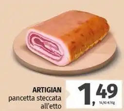Pam ARTIGIAN pancetta steccata offerta