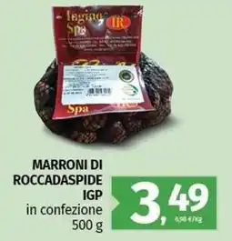 Pam Marroni di roccadaspide IGP offerta