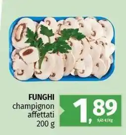 Pam FUNGHI champignon affettati offerta