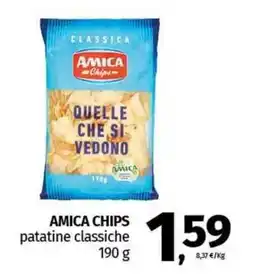 Pam AMICA CHIPS patatine classiche offerta
