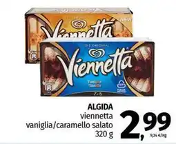 Pam ALGIDA viennetta vaniglia/caramello salato offerta